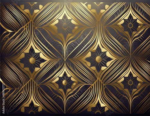 Luxury Marble background with golden pattern texture .