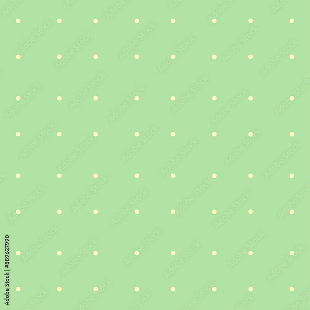 Cute seamless pattern with small yellow dots on green background for wallpapers, packaging, wrapping, note, papers Cute seamless pattern with small yellow dots on green background for wallpapers, packaging, wrapping, note, papers