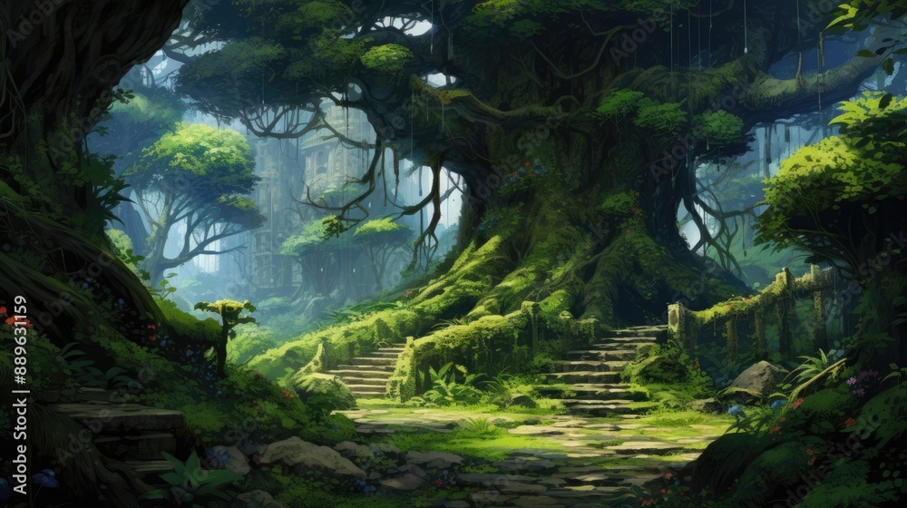 Enchanted Forest Path. Enchanted Forest Path.