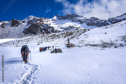 Rupin Pass is a high altitude trek in Himachal Pradesh located at 4650m.Trek is full of diversity from majestic Himalayan ranges to waterfalls, glacial meadows, snow-covered landscapes, lush forests.