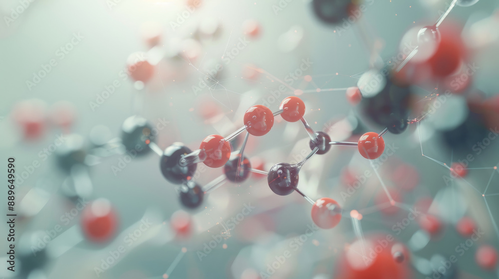 Complex three-dimensional shapes form an abstract background. Molecules are connected by lines and dots, like a digital map. This visualization represents the vastness of data in the modern world. Complex three-dimensional shapes form an abstract background. Molecules are connected by lines and dots, like a digital map. This visualization represents the vastness of data in the modern world.