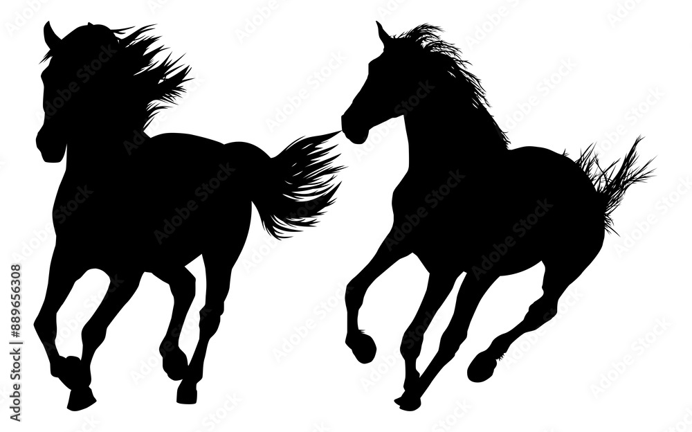 Pair Horse Silhouette, flat style, can use for Logo Gram, Art Illustration, Emblem, Pictogram, Apps, Website or Graphic Design Element. Format PNG Pair Horse Silhouette, flat style, can use for Logo Gram, Art Illustration, Emblem, Pictogram, Apps, Website or Graphic Design Element. Format PNG