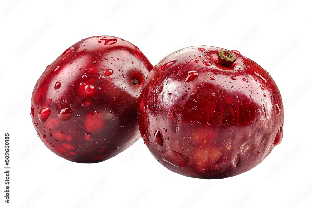 Obraz premium Jujube Fruit With Water Drops