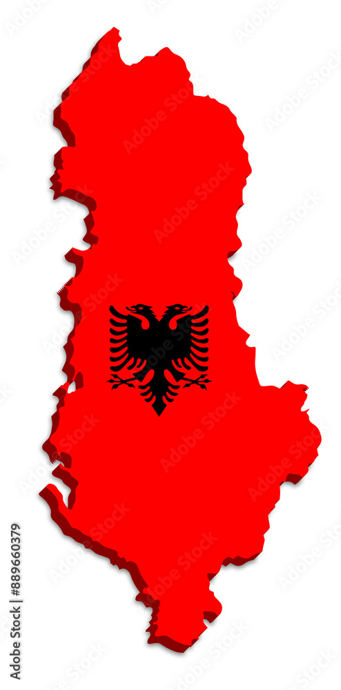 ALBANIA MAP OF ALBANIA WITH
ADMINISTRATIVE DIVISIONS WITH FLAG ALBANIA MAP OF ALBANIA WITH
ADMINISTRATIVE DIVISIONS WITH FLAG