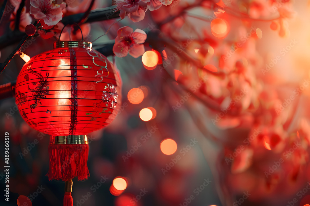 Obraz premium Chinese New Year celebration and backgrounds in China
