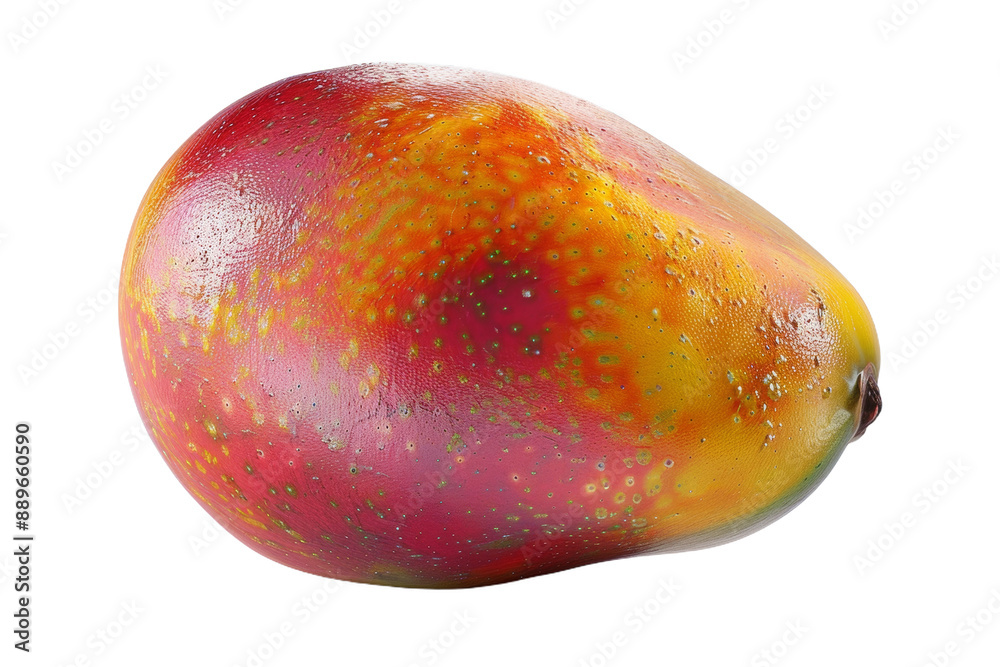 Ripe Mango Isolated on White Background Ripe Mango Isolated on White Background