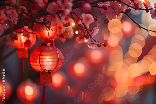 Chinese New Year celebration and backgrounds in China