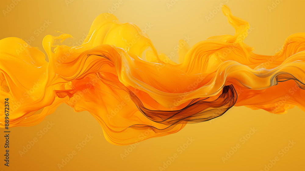 Yellow Fluid Paint Drained on Orange Background, Abstract Image, Texture, Pattern Background, Wallpaper, Cover and Screen of Smartphone, Cell Phone, Computer, Laptop, 9:16 and 16:9 Format Yellow Fluid Paint Drained on Orange Background, Abstract Image, Texture, Pattern Background, Wallpaper, Cover and Screen of Smartphone, Cell Phone, Computer, Laptop, 9:16 and 16:9 Format