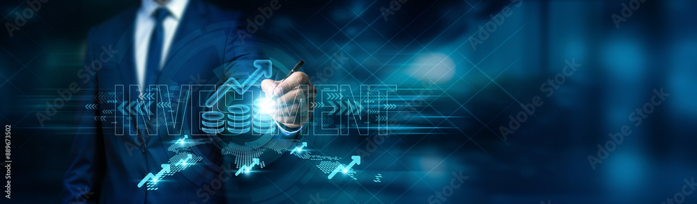Businessman draw investment plans of assets and analyzing financial and market data. global network monitoring. Strategic decisions, risk management, and profit projections. Businessman draw investment plans of assets and analyzing financial and market data. global network monitoring. Strategic decisions, risk management, and profit projections.