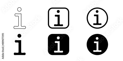 Informing. Information. Questions. Notification. Decision. Illustration.