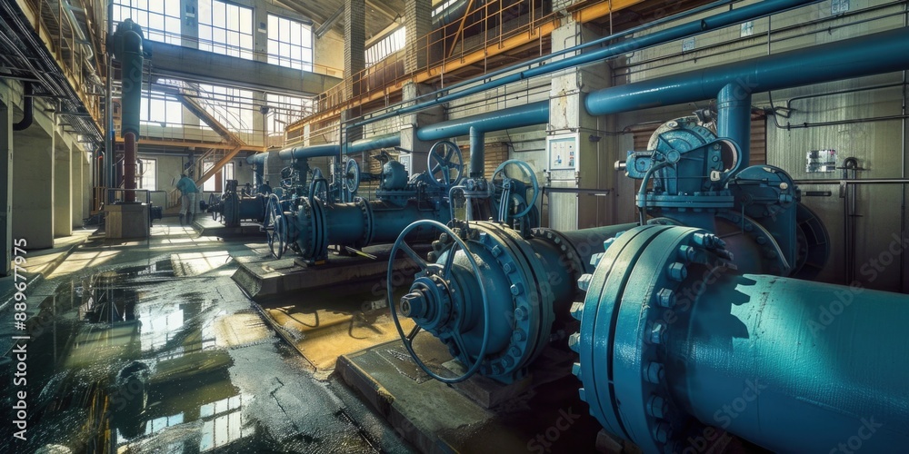 Industrial piping system Industrial piping system