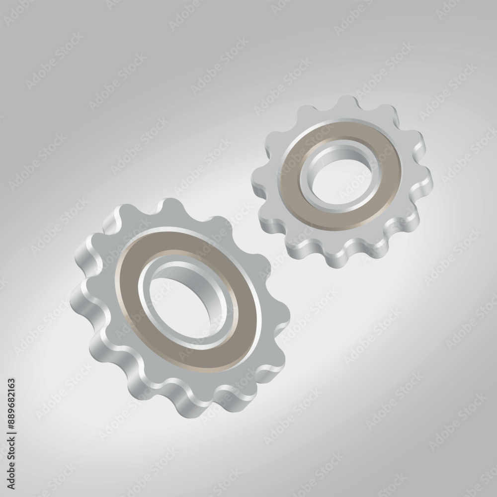 Cogwheel transmission image, technical detail. Technology background. Cogwheel transmission image, technical detail. Technology background.