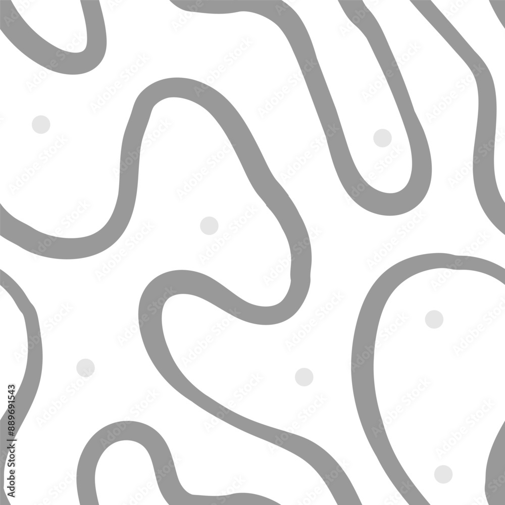 Seamless abstract pattern with squiggles and scribbles. Weaved curved lines. Chaotic ink scribbles decorative texture. Messy doodles, wavy and curly lines. Seamless abstract pattern with squiggles and scribbles. Weaved curved lines. Chaotic ink scribbles decorative texture. Messy doodles, wavy and curly lines.