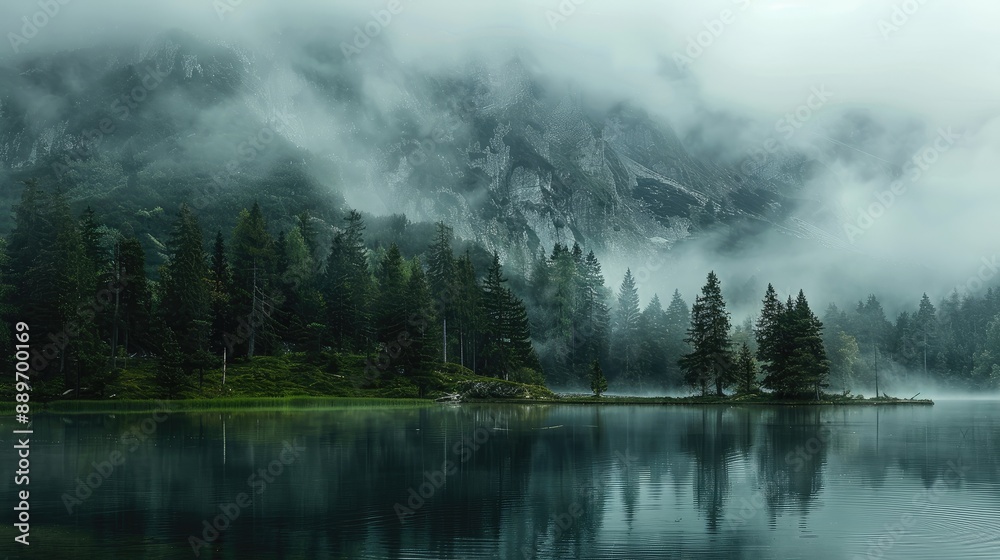 Serene landscapes in natural beauty Serene landscapes in natural beauty