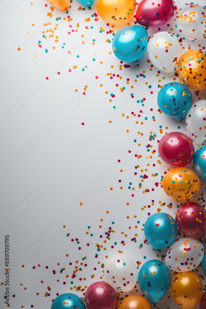 Celebration Background with Balloons Celebration Background with Balloons