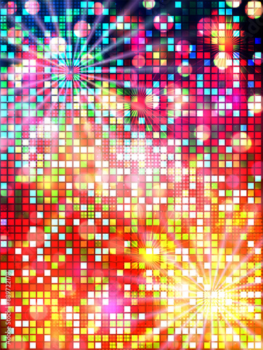 Wallpaper Mural Night music party, dance club, music festival flyer, poster, booklet, invitation card vector design template Torontodigital.ca