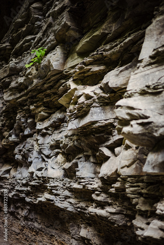 abstract rock pattern from mountain geology structure