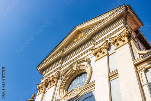 Iconic landmarks of Nice, France