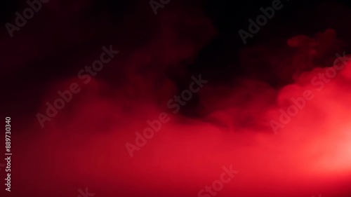 red smoke background