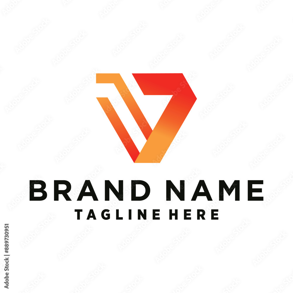 Letter V logo design element vector with modern concept Letter V logo design element vector with modern concept