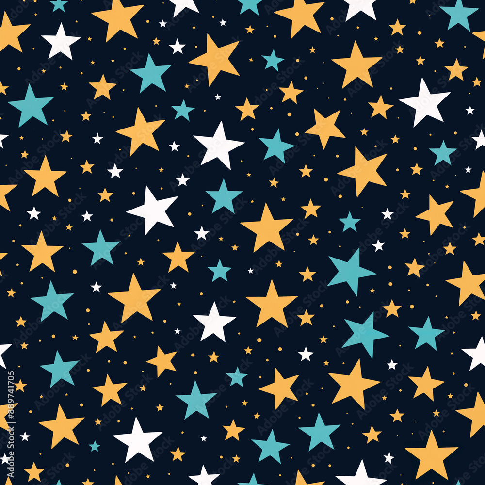 seamless stars pattern seamless stars pattern