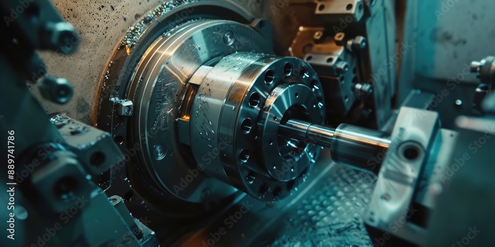 Obraz premium Machine Close-Up