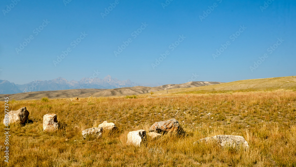 Fototapeta premium Grand Teton autumn landscape