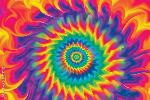 Tiedye pattern background, rainbow colors, abstract rainbow background