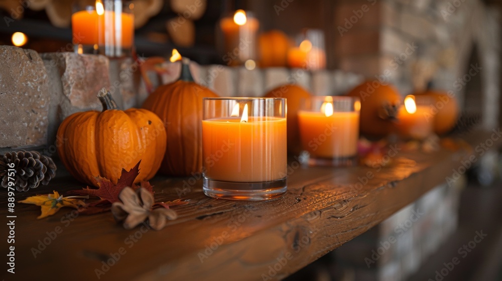 fall scented candles, the cozy scent of pumpkin spice candles flickering on the mantel fills the room with the comforting essence of autumn fall scented candles, the cozy scent of pumpkin spice candles flickering on the mantel fills the room with the comforting essence of autumn