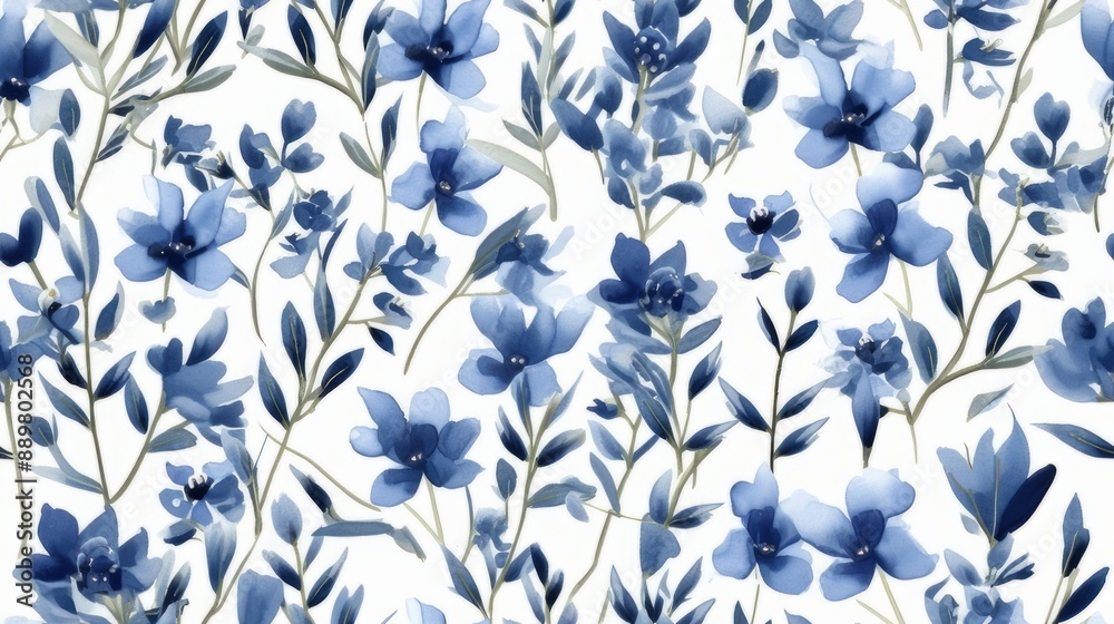 The blue lobelia that adorns the backdrop is peaceful and enchanting, like an escape to a garden full of natural tranquility. The blue lobelia that adorns the backdrop is peaceful and enchanting, like an escape to a garden full of natural tranquility.