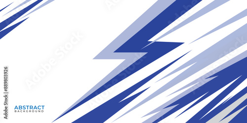 abstract blue white racing background