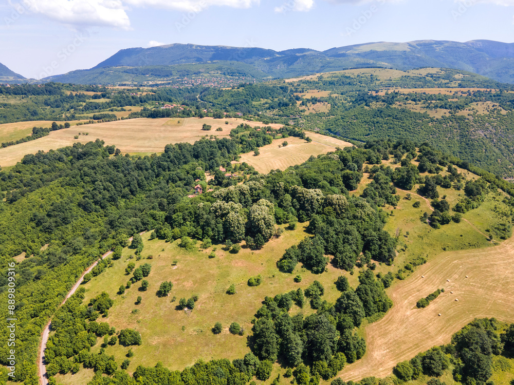 Obraz premium Iskar river Gorge near Lakatnik Rocks, Balkan Mountains, Bulgaria