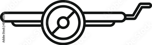 Dentist drill, a symbol of dental care, highlighting the importance of oral hygiene and professional dental treatment