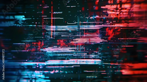 Glitch noise static television VFX pack © Olivia