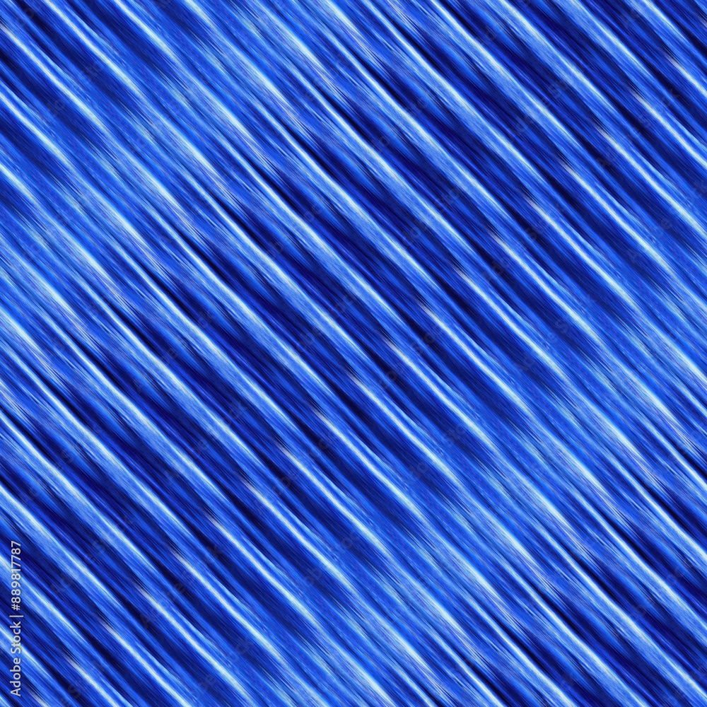 Thin dip dye stripe effect seamless pattern in blue white melange blur color. Modern masculine futuristic background for all over print. Thin dip dye stripe effect seamless pattern in blue white melange blur color. Modern masculine futuristic background for all over print.