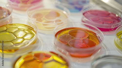 Inheritance pattern analysis Petri dishes are used to analyze inheritance patterns of specific traits or genetic markers By crossing individuals with known genotypes and observing the resul photo