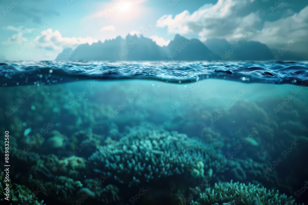 Ocean acidification is showcased in an ultramodern Ocean acidification is showcased in an ultramodern