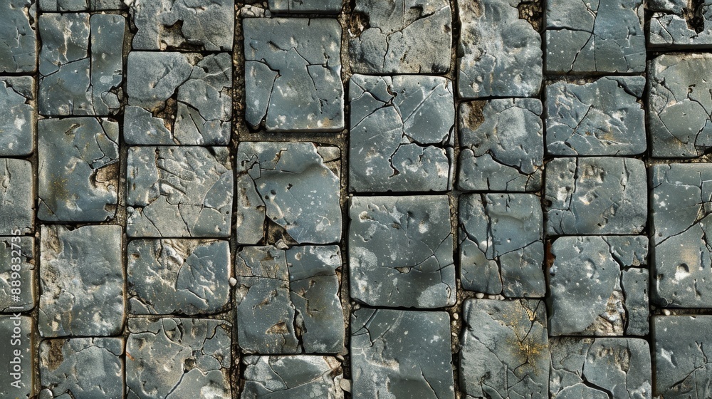 Close Up of Cracked Stone Pavement Texture with Natural Stone Background. Close Up of Cracked Stone Pavement Texture with Natural Stone Background.