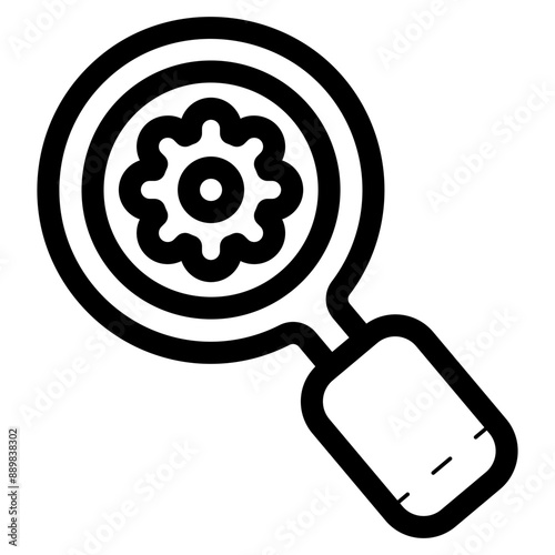 search setting configuration icon