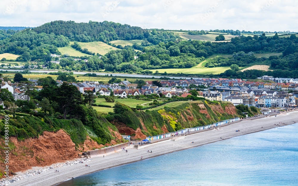 Seaton Beach, Jurassic Coast, Seaton, Devon, England Seaton Beach, Jurassic Coast, Seaton, Devon, England