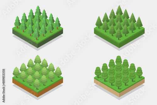 Isometric trees