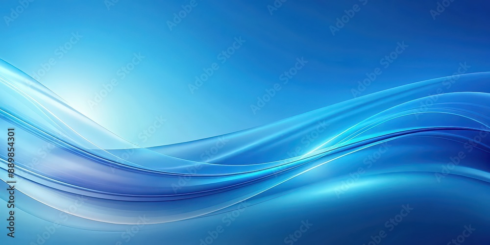 Abstract blue background with smooth gradient colors and soft curves, blue, abstract, background, design, texture, smooth Abstract blue background with smooth gradient colors and soft curves, blue, abstract, background, design, texture, smooth