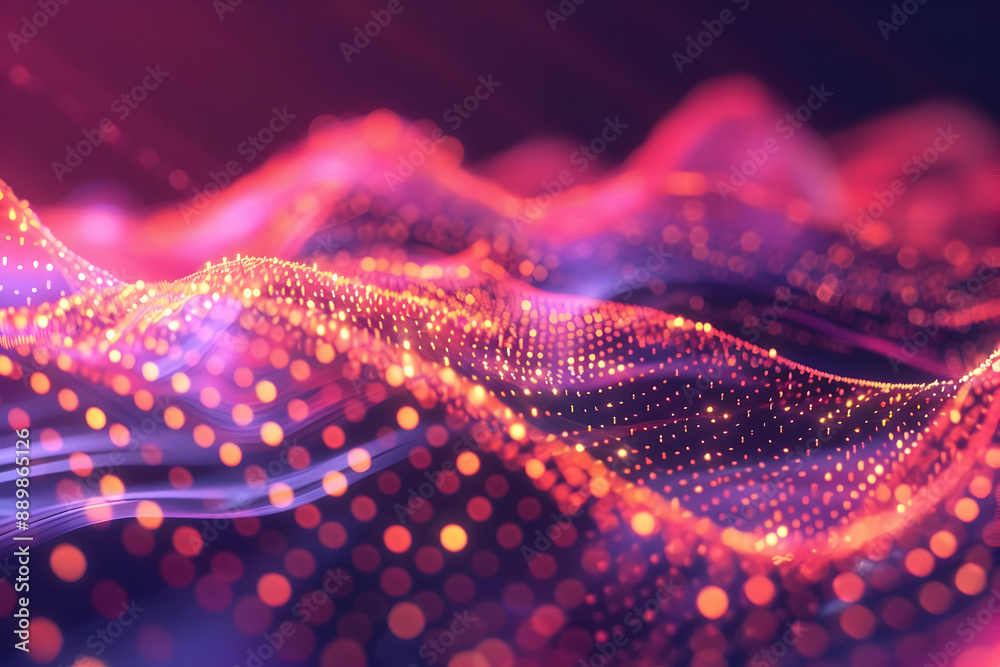 Abstract Background with Red and Purple Lights Abstract Background with Red and Purple Lights