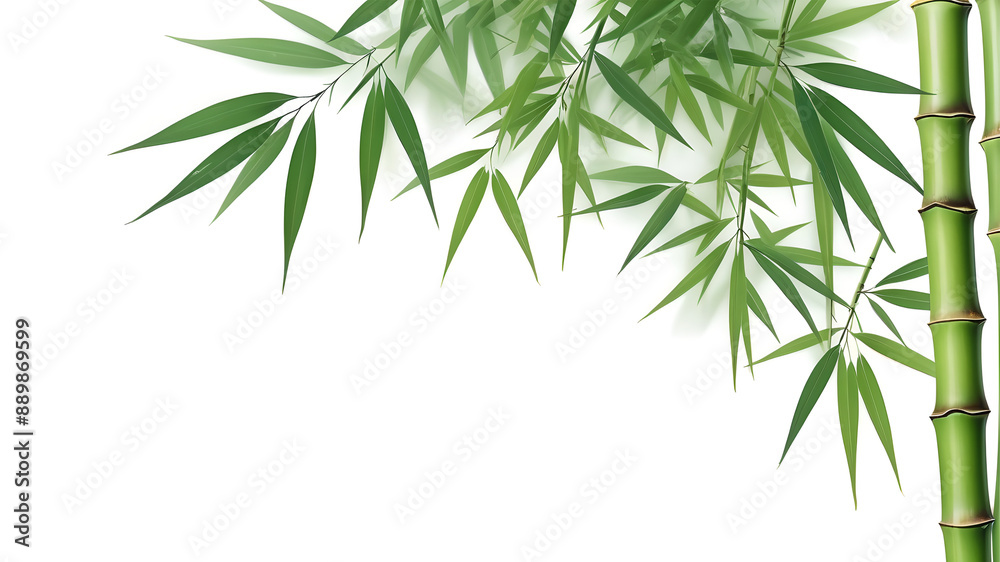 bamboo isolated on white background bamboo isolated on white background