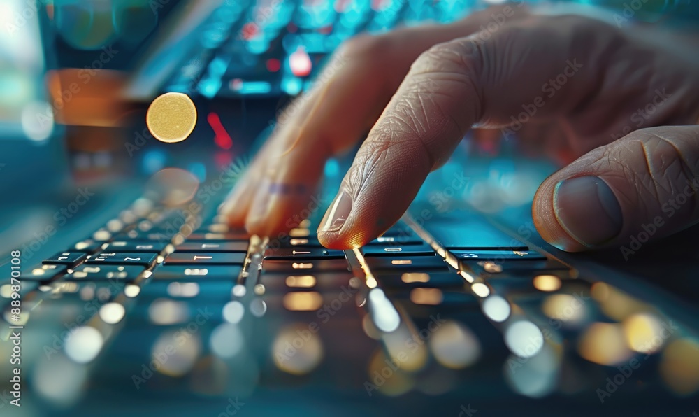 Finger Mashing a Button on Keyboard Aggressively Finger Mashing a Button on Keyboard Aggressively