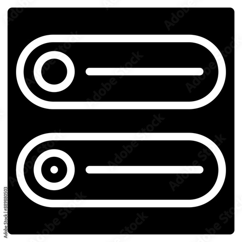 Radio Button Solid Icon