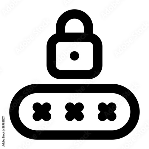 password icon for illustration