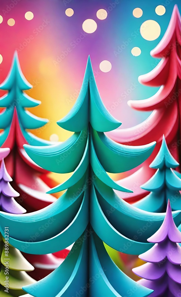 abstract christmas tree abstract christmas tree