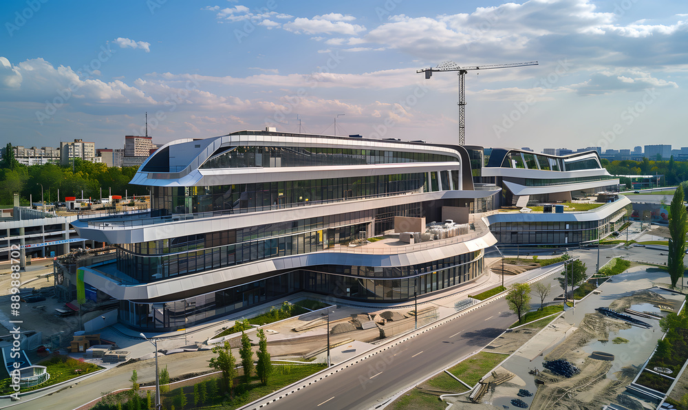 Obraz premium engineering and construction concept.