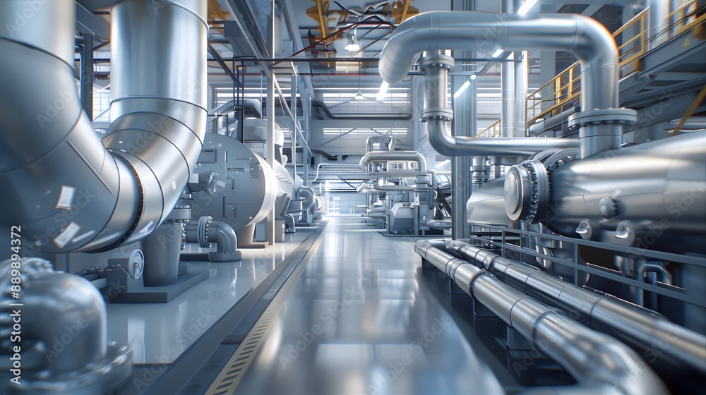 Realism of Celebrate the beauty of precision and engineering in an industrial environment. very detailed Realism of Celebrate the beauty of precision and engineering in an industrial environment. very detailed